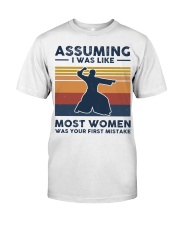 Assuming I Was Like Most Women - Aikido Retro Premium Fit Mens Tee tile