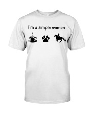 I'm A Simple Woman - Horse Premium Fit Mens Tee tile