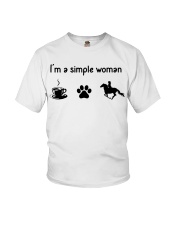 I'm A Simple Woman - Horse Youth T-Shirt tile