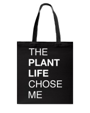 The plant life chose me Tote Bag tile