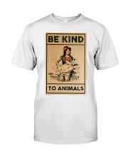 Be Kind To Animals Classic T-Shirt tile