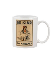 Be Kind To Animals Mug tile