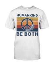 Humankind Be Both Retro Premium Fit Mens Tee tile