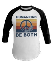 Humankind Be Both Retro Baseball Tee tile