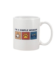 I'm A Simple Woman Retro Mug tile