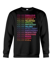 You Are Fabulous Personalized Crewneck Sweatshirt tile