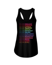 You Are Fabulous Personalized Ladies Flowy Tank tile