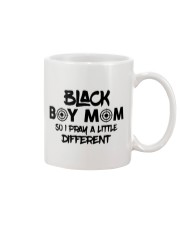 Black Boy Mom Mug tile