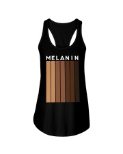 Melanin Black Shades Ladies Flowy Tank tile
