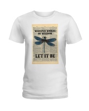 Whisper Words Of Wisdom Let It Be Ladies T-Shirt tile