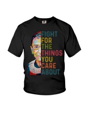 RBG Fight For The Things You Care About Youth T-Shirt tile