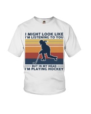 I Might Look Like I'm Listening To You - Hockey Youth T-Shirt tile