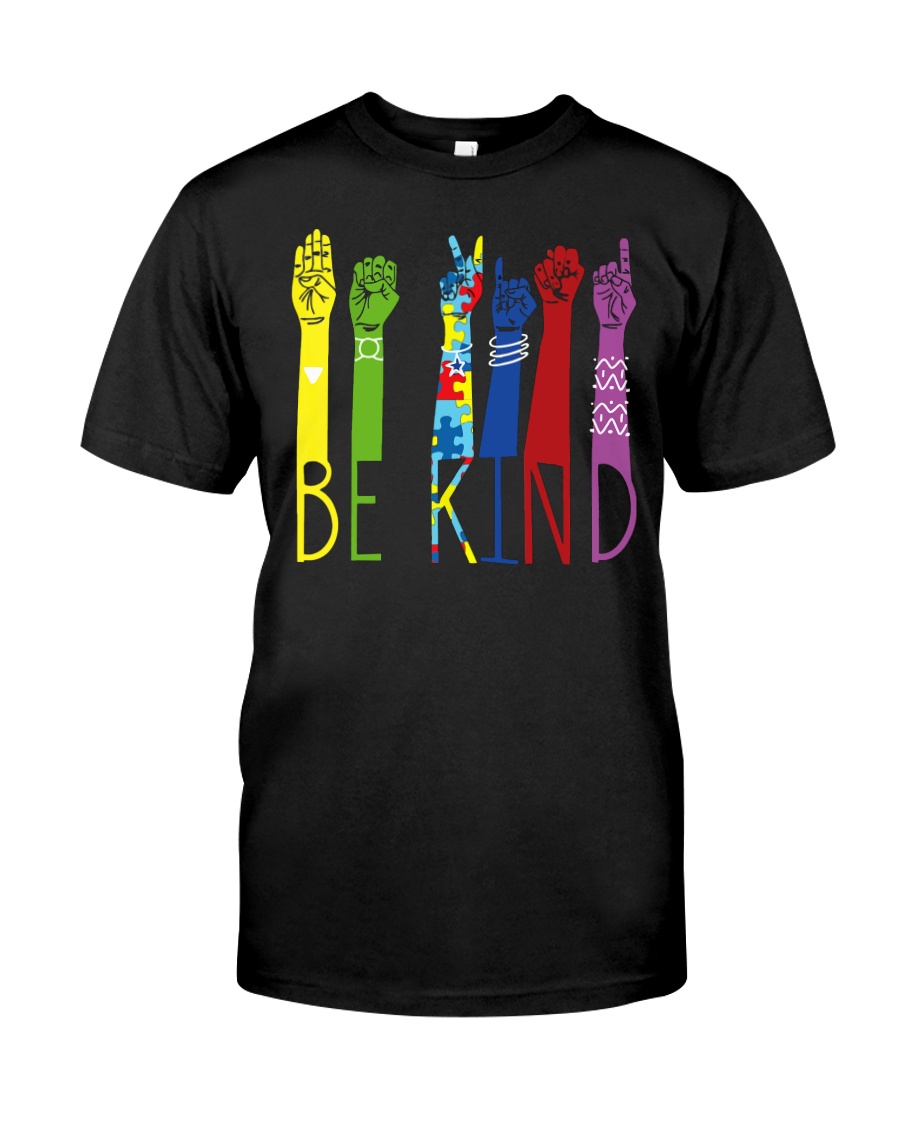 Be Kind Sign Language Color Classic T-Shirt