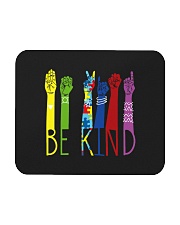 Be Kind Sign Language Color Mousepad tile