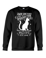 Salem Sanctuary For Wayward Cats Crewneck Sweatshirt tile