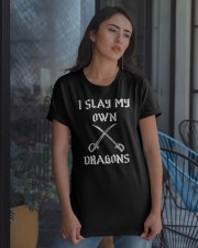 I Slay My Own Dragons Classic T-Shirt apparel-classic-tshirt-lifestyle-08
