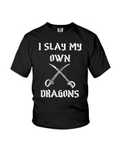I Slay My Own Dragons Youth T-Shirt tile