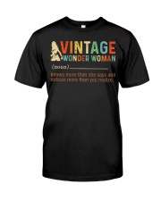 Vintage Wonder Woman Premium Fit Mens Tee tile