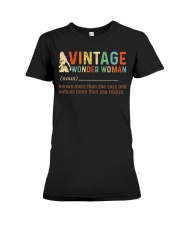 Vintage Wonder Woman Premium Fit Ladies Tee tile