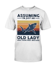 Assuming I'm Just An Old Lady - Shark Classic T-Shirt tile