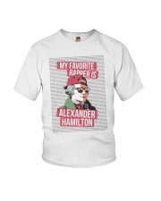 My Favorite Rapper Is Alexander Hamilton Youth T-Shirt tile