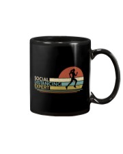 Running Social Distancing Expert Mug tile
