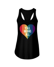 Y'all Means All Ladies Flowy Tank tile