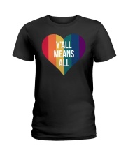 Y'all Means All Ladies T-Shirt tile
