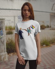 Pride Girl Kick Classic T-Shirt apparel-classic-tshirt-lifestyle-18