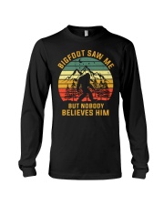 Bigfoot Saw Me But Nobody Believes Him Long Sleeve Tee tile