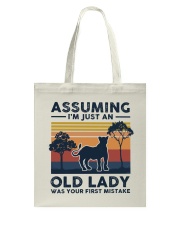 Assuming I'm Just An Old Lady - Lion Tote Bag tile