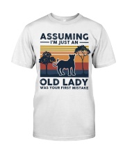 Assuming I'm Just An Old Lady - Lion Premium Fit Mens Tee tile