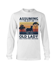 Assuming I'm Just An Old Lady - Lion Long Sleeve Tee tile