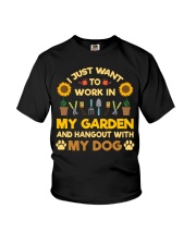 I Just Want To Work In My Garden Youth T-Shirt tile