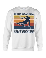 Skiing Grandma - Like A Normal Grandma Only Cooler Crewneck Sweatshirt tile