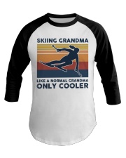 Skiing Grandma - Like A Normal Grandma Only Cooler Baseball Tee tile