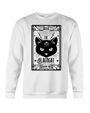 The Black Cat Crossed Paths Crewneck Sweatshirt tile
