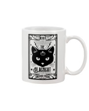 The Black Cat Crossed Paths Mug tile