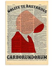 Nolite Te Bastardes Carborundorum Dictionary 11x17 Poster front