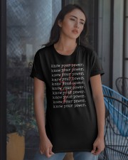 Know Your Power Classic T-Shirt apparel-classic-tshirt-lifestyle-08