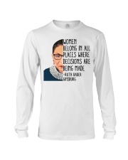 RBG Women Belong In All Places Long Sleeve Tee tile
