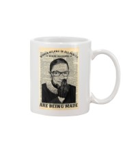 RBG Newspaper Women Belong In All Places Mug tile