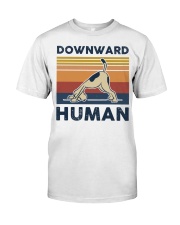 Yoga Downward Human Classic T-Shirt tile
