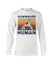 Yoga Downward Human Long Sleeve Tee tile