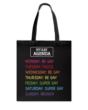 My Gay Agenda Tote Bag tile