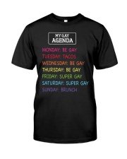 My Gay Agenda Premium Fit Mens Tee tile