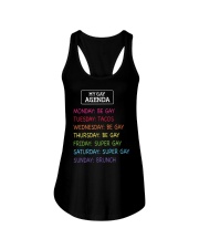 My Gay Agenda Ladies Flowy Tank tile