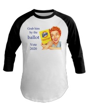 Grab Him By The Ballot 2020 Baseball Tee tile