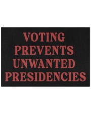 Voting prevents - Feminist Gift Doormat tile