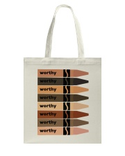 Worthy Crayons Tote Bag tile